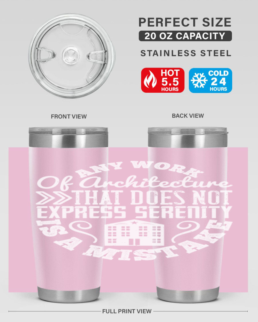 A stylish 20oz and 30oz stainless steel tumbler with a press-in lid, showcasing its sleek design and copper lining for temperature retention.