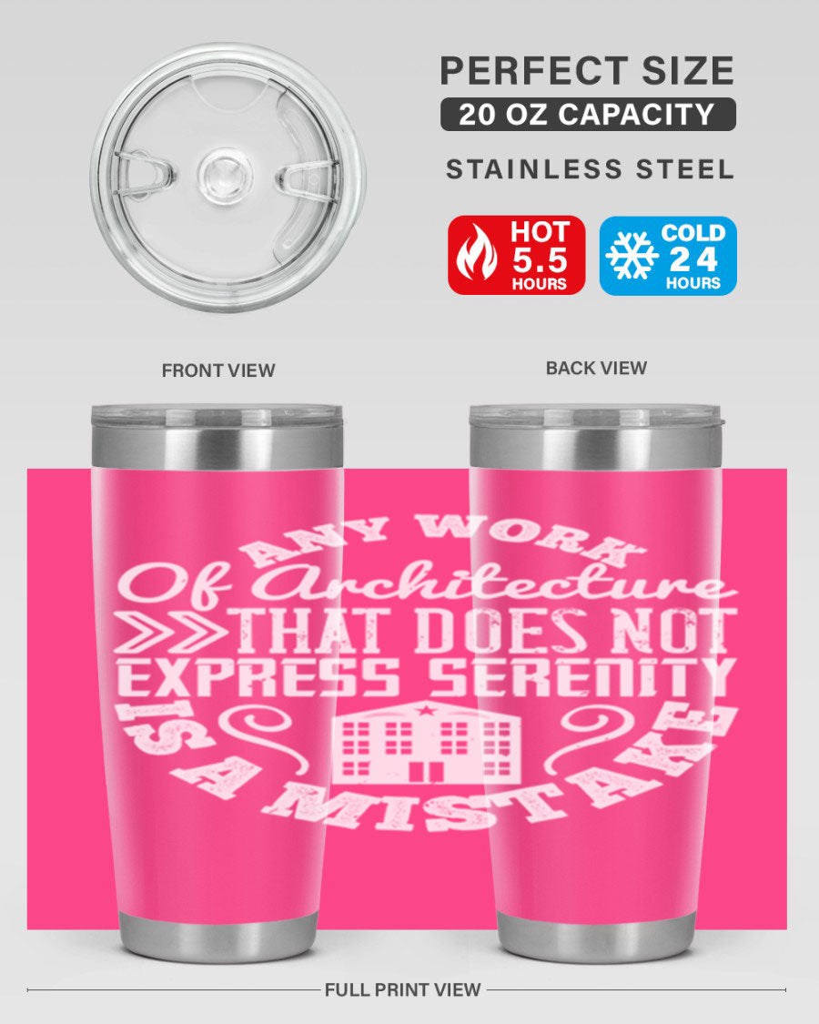 A stylish 20oz and 30oz stainless steel tumbler with a press-in lid, showcasing its sleek design and copper lining for temperature retention.