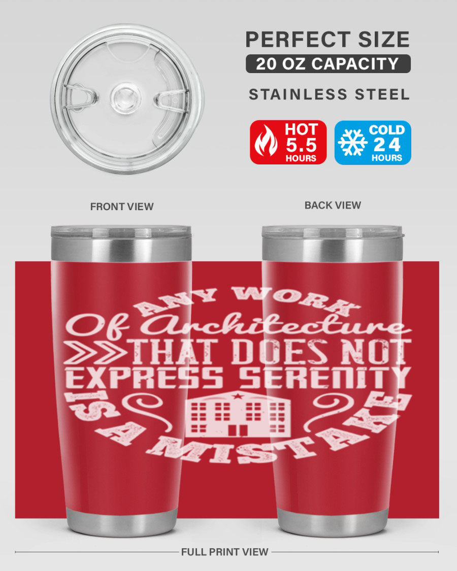 A stylish 20oz and 30oz stainless steel tumbler with a press-in lid, showcasing its sleek design and copper lining for temperature retention.