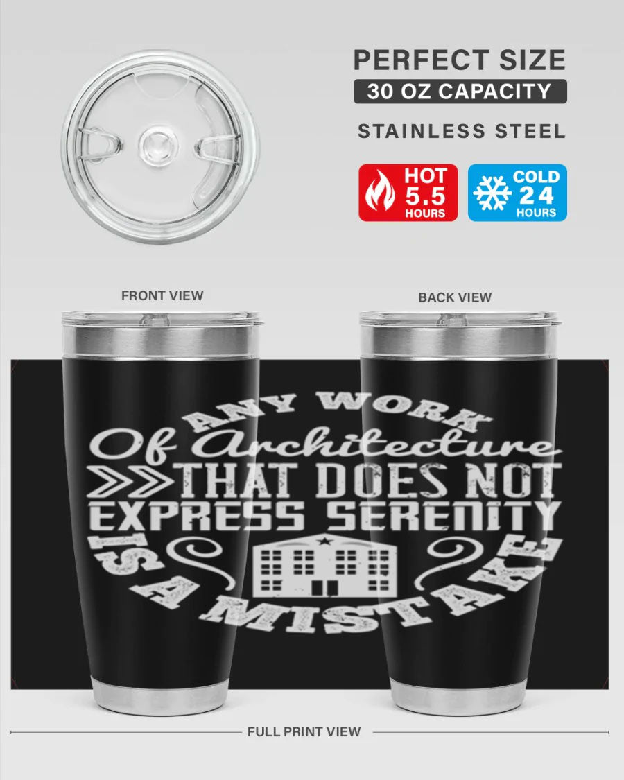 A stylish 20oz and 30oz stainless steel tumbler with a press-in lid, showcasing its sleek design and copper lining for temperature retention.