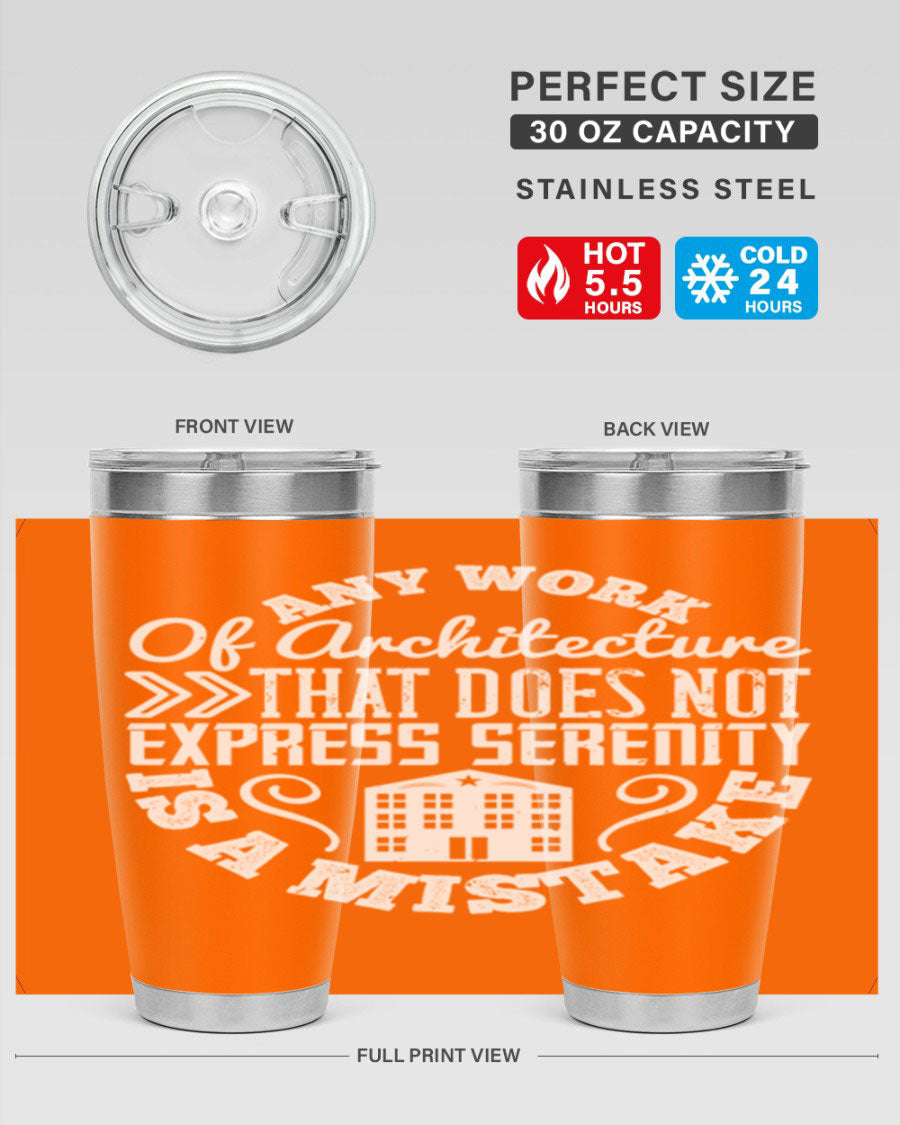 A stylish 20oz and 30oz stainless steel tumbler with a press-in lid, showcasing its sleek design and copper lining for temperature retention.