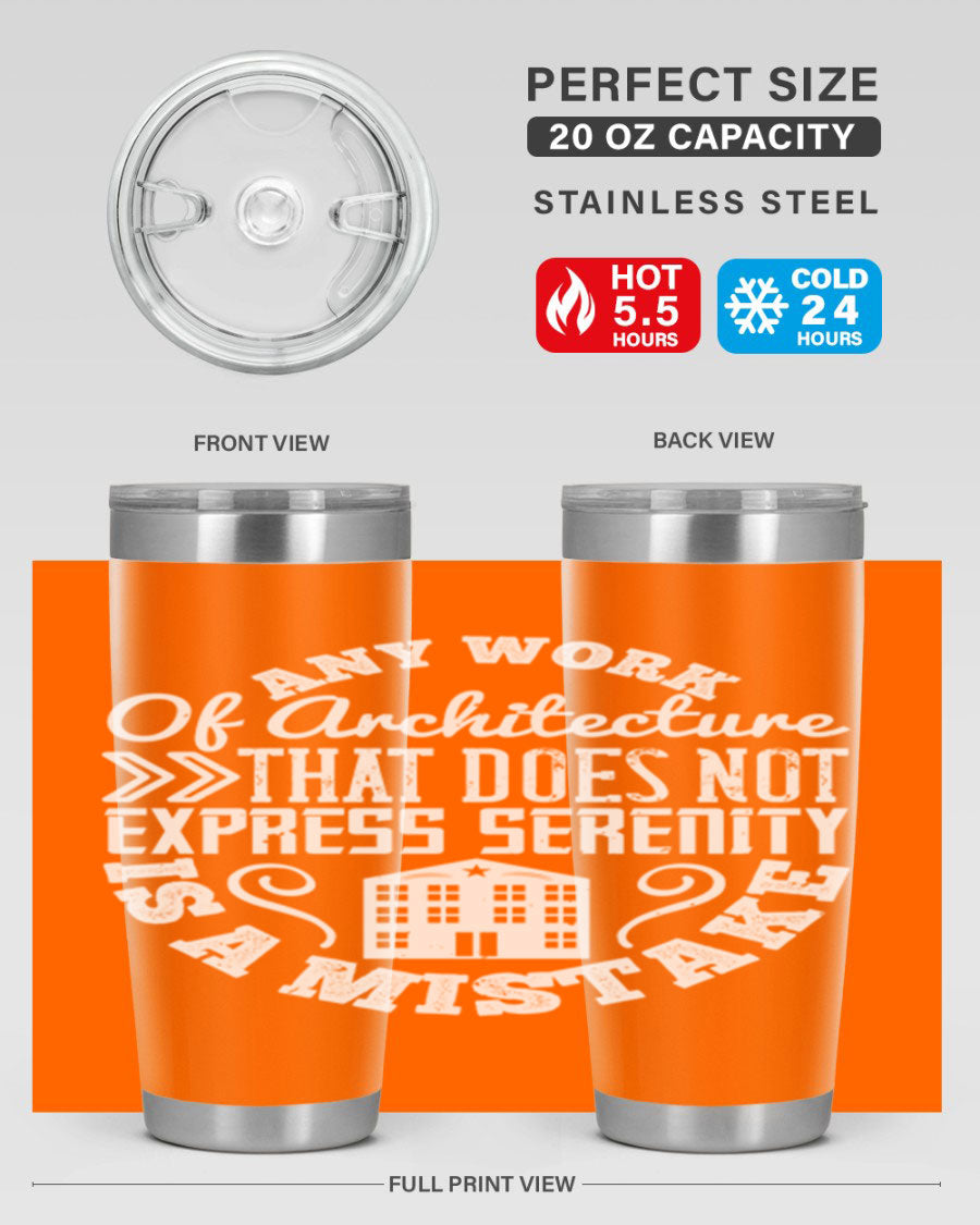 A stylish 20oz and 30oz stainless steel tumbler with a press-in lid, showcasing its sleek design and copper lining for temperature retention.