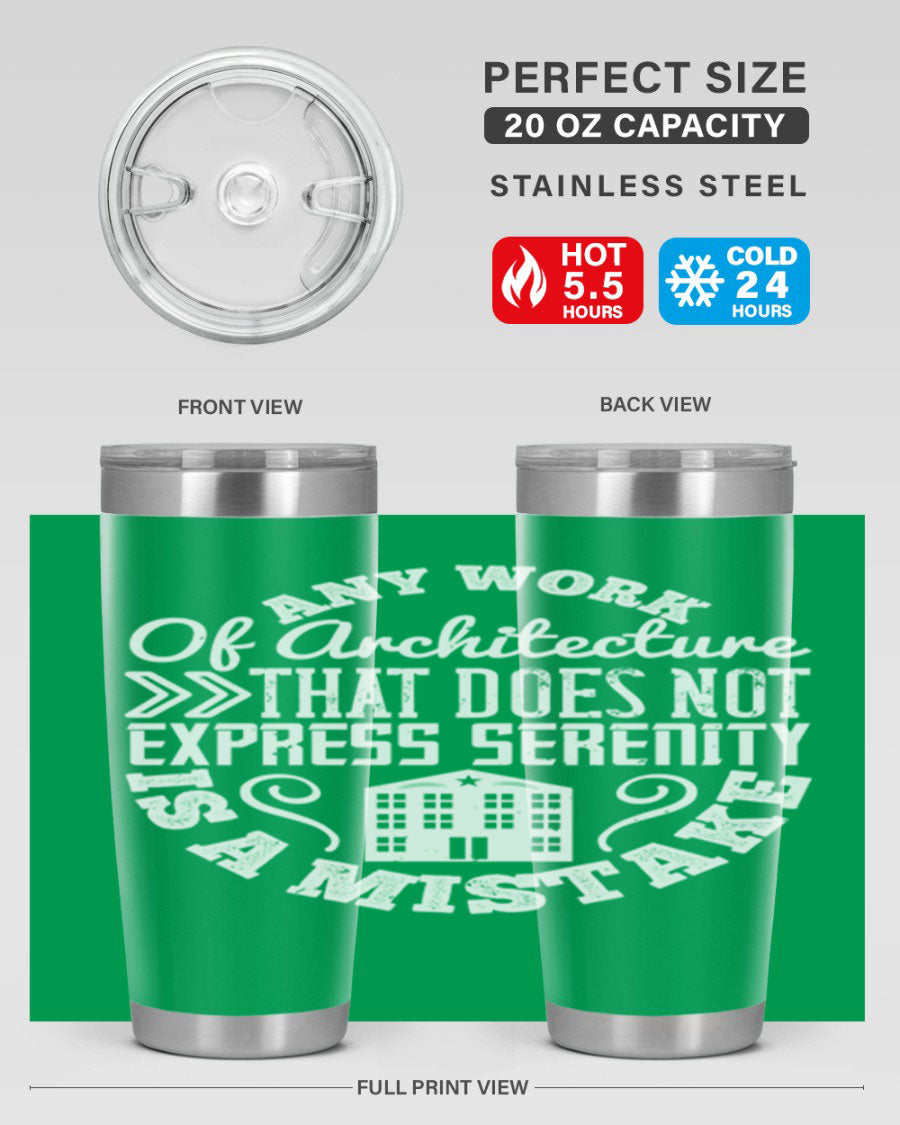 A stylish 20oz and 30oz stainless steel tumbler with a press-in lid, showcasing its sleek design and copper lining for temperature retention.