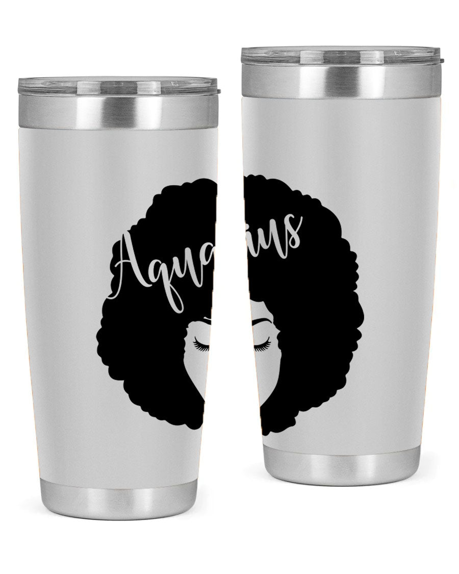 Aquarius62# 20oz Tumbler in stainless steel with a stylish design, perfect for keeping drinks hot or cold.