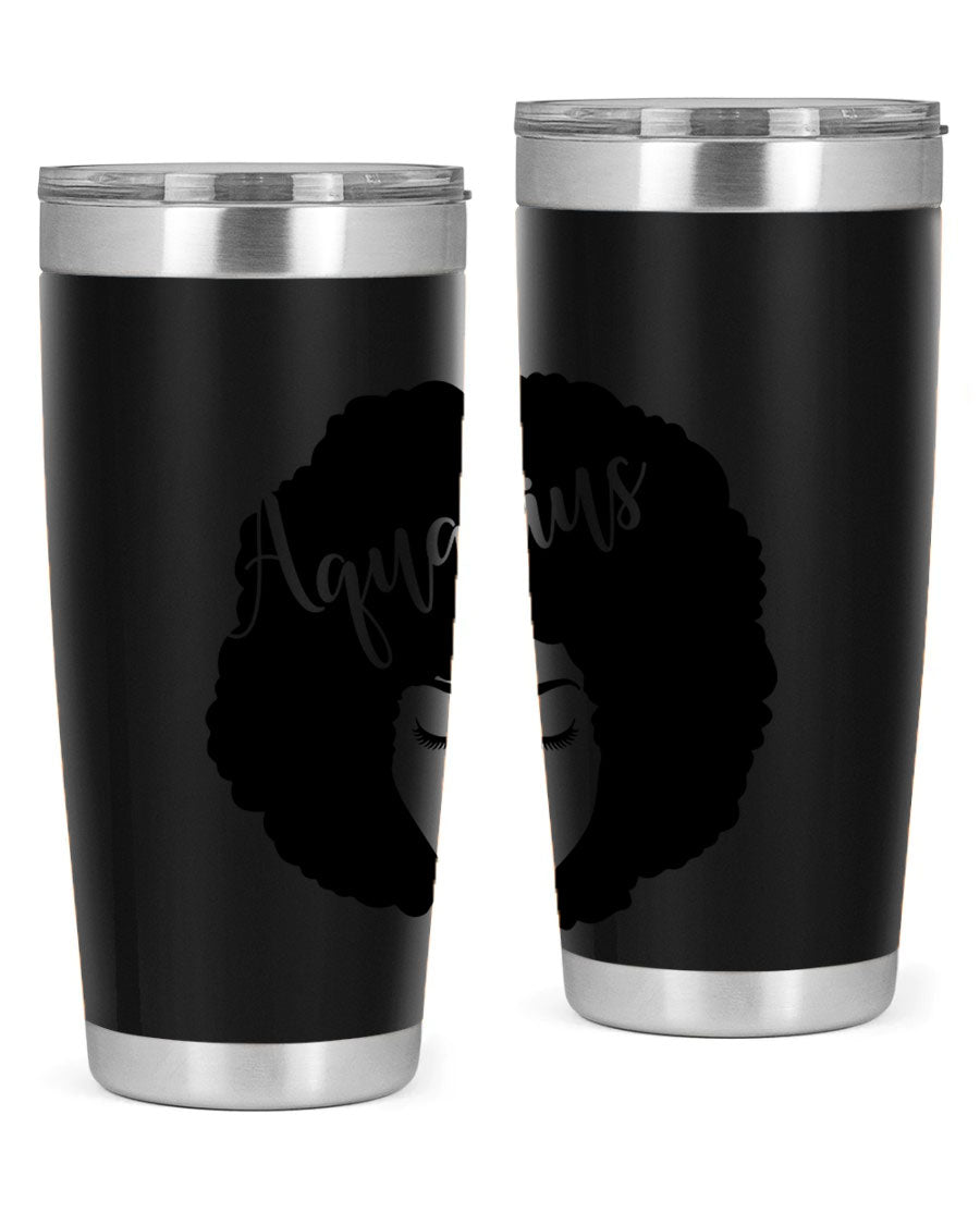 Aquarius62# 20oz Tumbler in stainless steel with a stylish design, perfect for keeping drinks hot or cold.