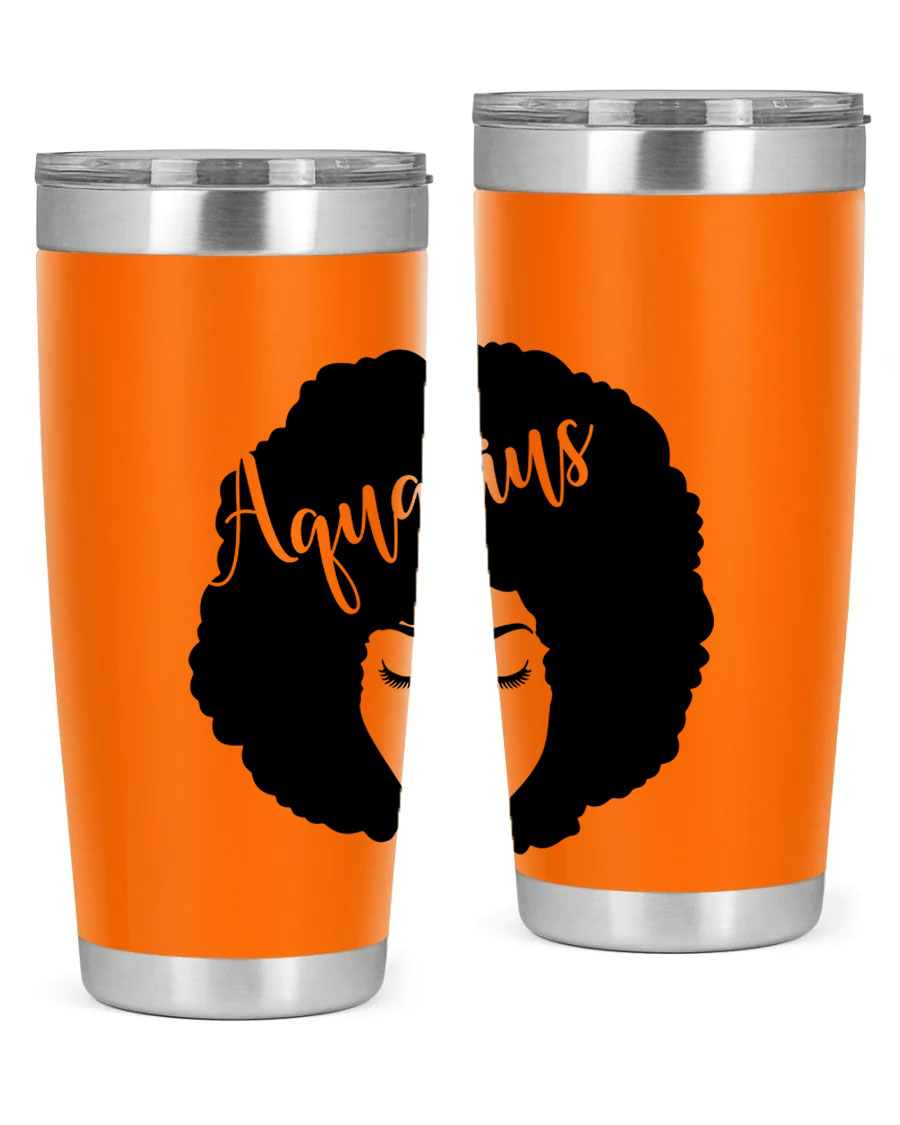 Aquarius62# 20oz Tumbler in stainless steel with a stylish design, perfect for keeping drinks hot or cold.