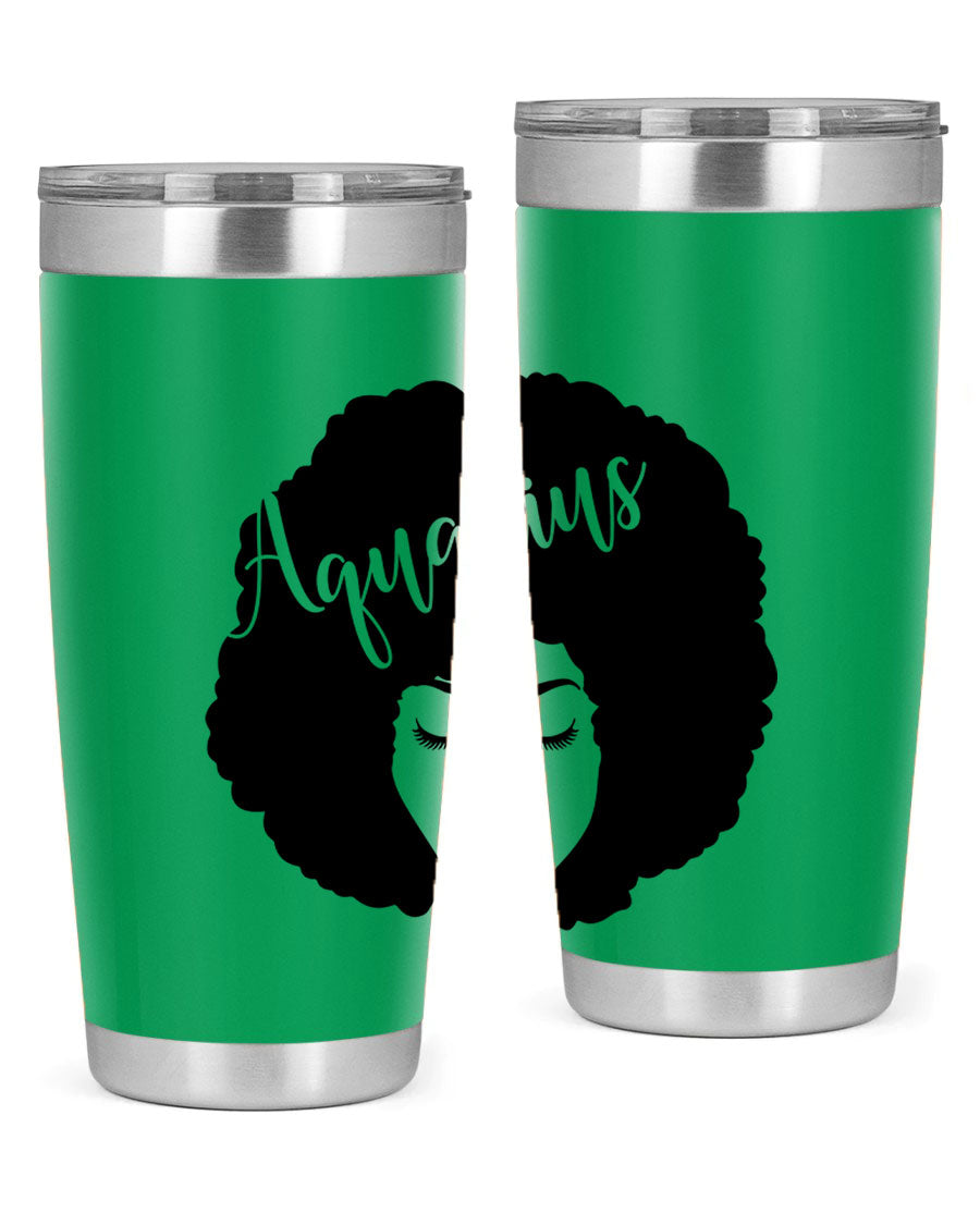 Aquarius62# 20oz Tumbler in stainless steel with a stylish design, perfect for keeping drinks hot or cold.