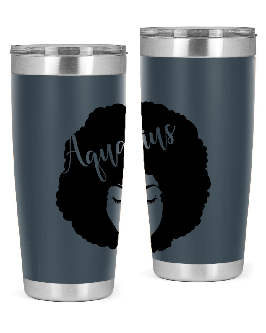 Aquarius62# 20oz Tumbler in stainless steel with a stylish design, perfect for keeping drinks hot or cold.