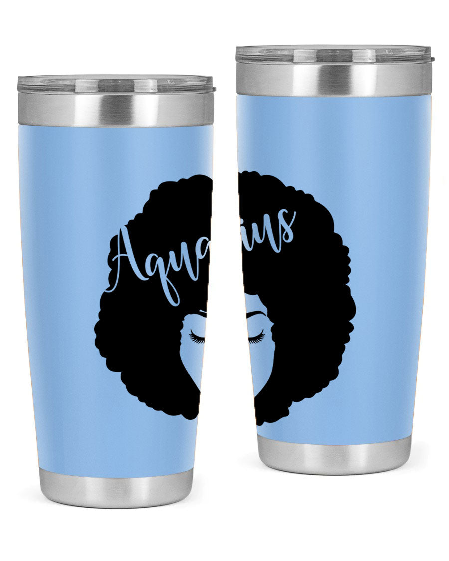 Aquarius62# 20oz Tumbler in stainless steel with a stylish design, perfect for keeping drinks hot or cold.