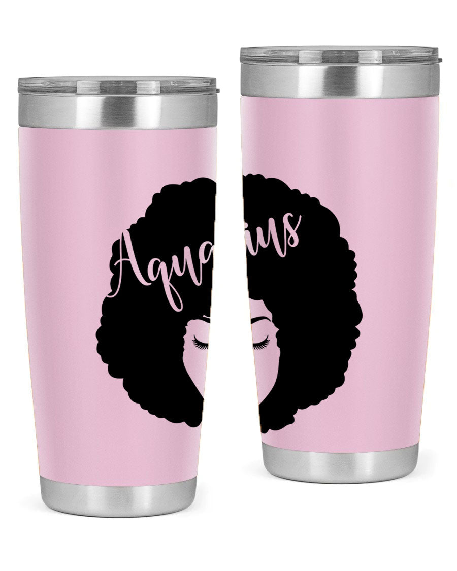 Aquarius62# 20oz Tumbler in stainless steel with a stylish design, perfect for keeping drinks hot or cold.
