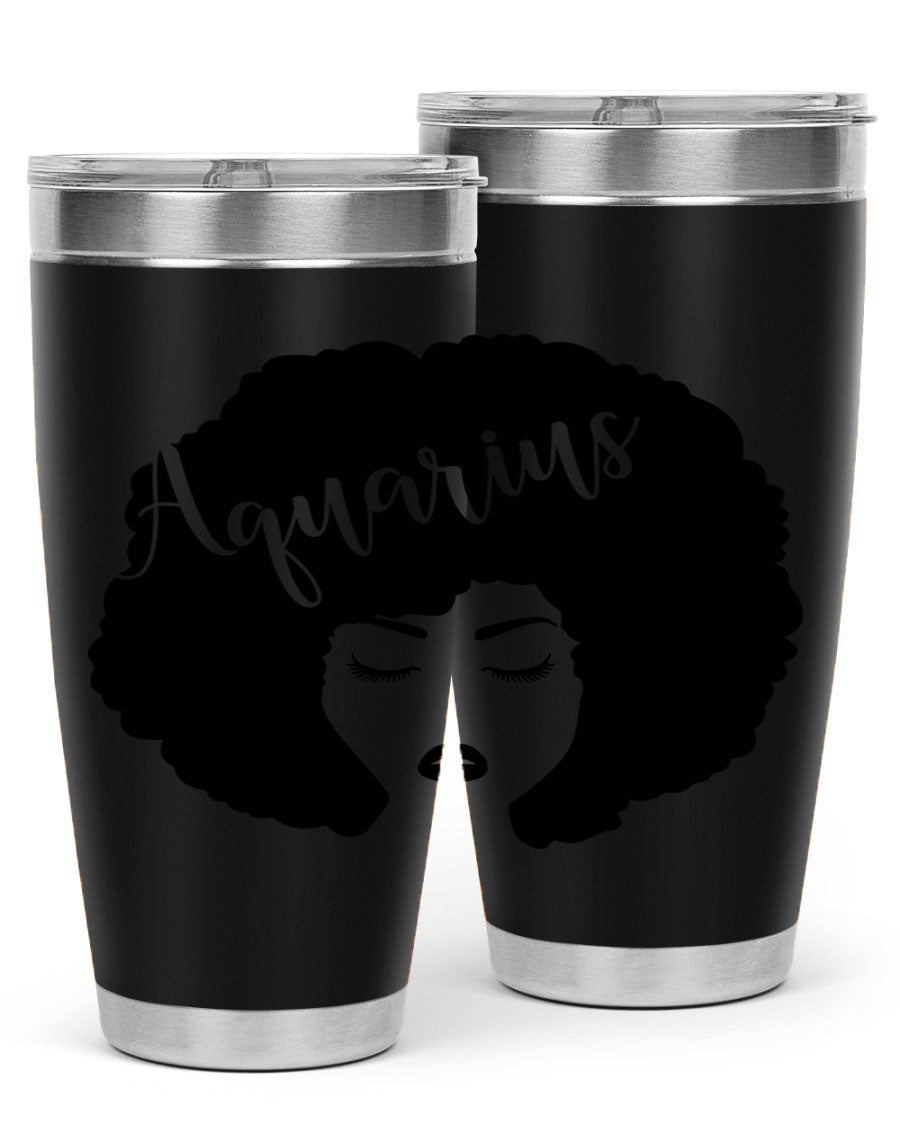 Aquarius62# 20oz Tumbler in stainless steel with a stylish design, perfect for keeping drinks hot or cold.