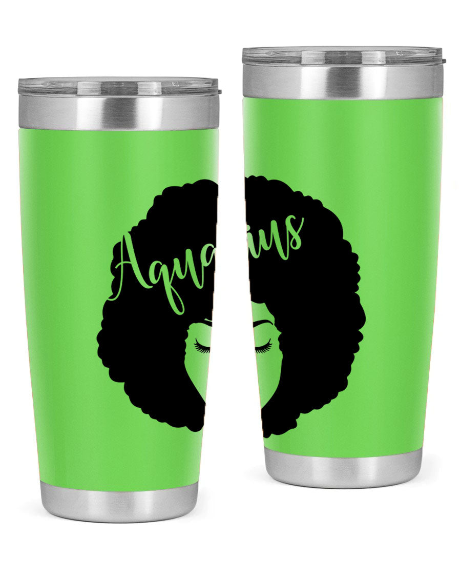 Aquarius62# 20oz Tumbler in stainless steel with a stylish design, perfect for keeping drinks hot or cold.