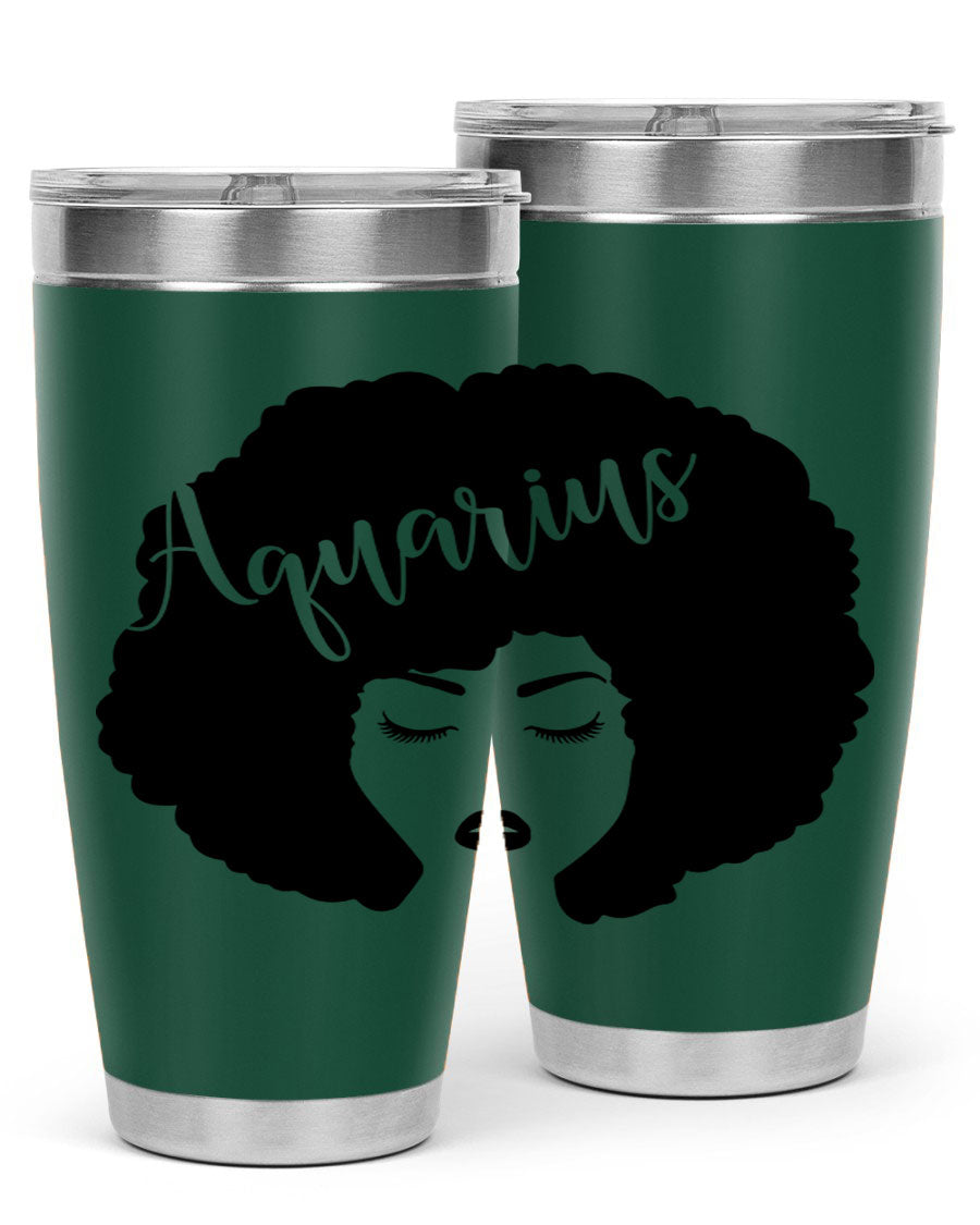 Aquarius62# 20oz Tumbler in stainless steel with a stylish design, perfect for keeping drinks hot or cold.