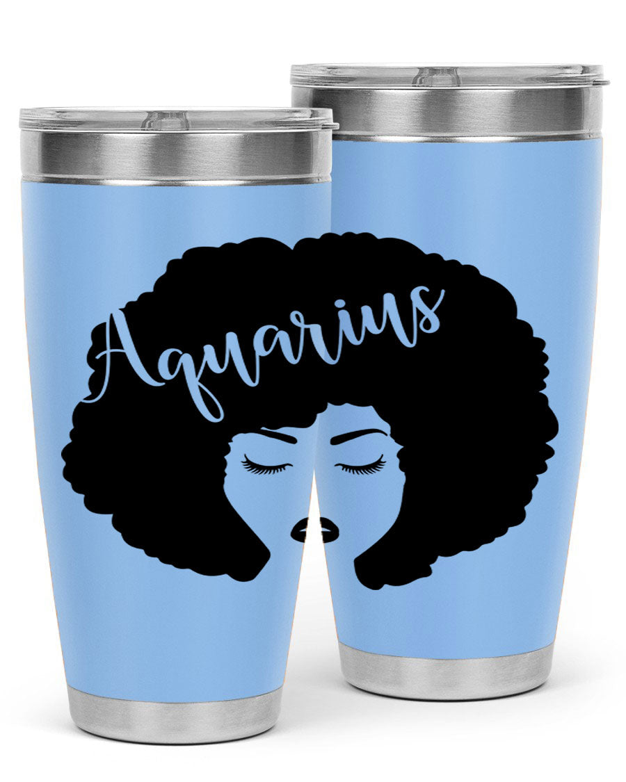 Aquarius62# 20oz Tumbler in stainless steel with a stylish design, perfect for keeping drinks hot or cold.