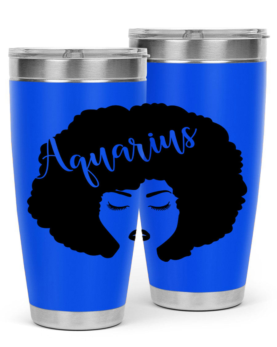 Aquarius62# 20oz Tumbler in stainless steel with a stylish design, perfect for keeping drinks hot or cold.