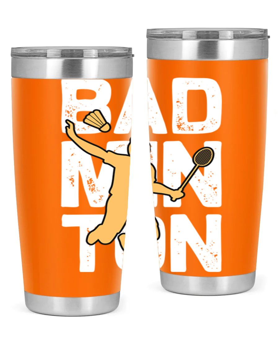 Bad 1452# 20oz stainless steel tumbler with copper lining and drink-thru lid, perfect for hot and cold beverages.
