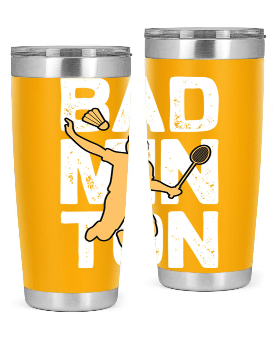 Bad 1452# 20oz stainless steel tumbler with copper lining and drink-thru lid, perfect for hot and cold beverages.