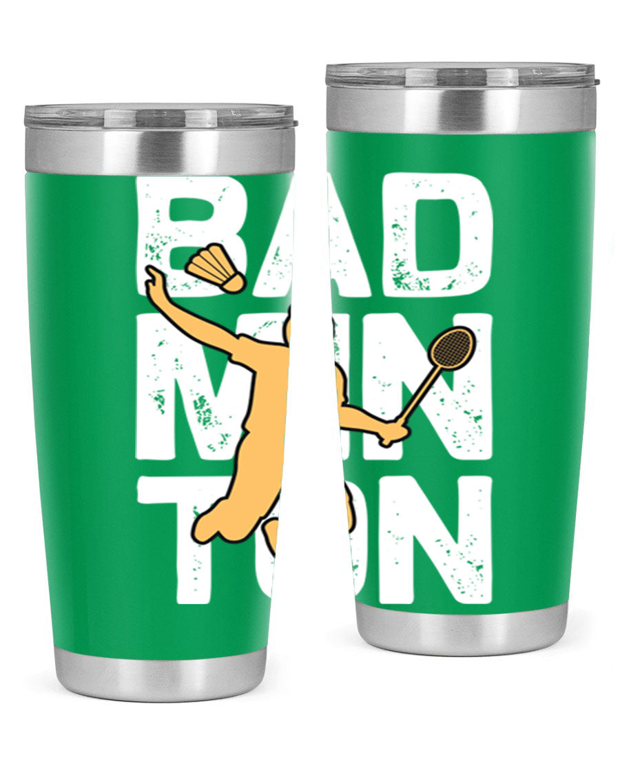 Bad 1452# 20oz stainless steel tumbler with copper lining and drink-thru lid, perfect for hot and cold beverages.