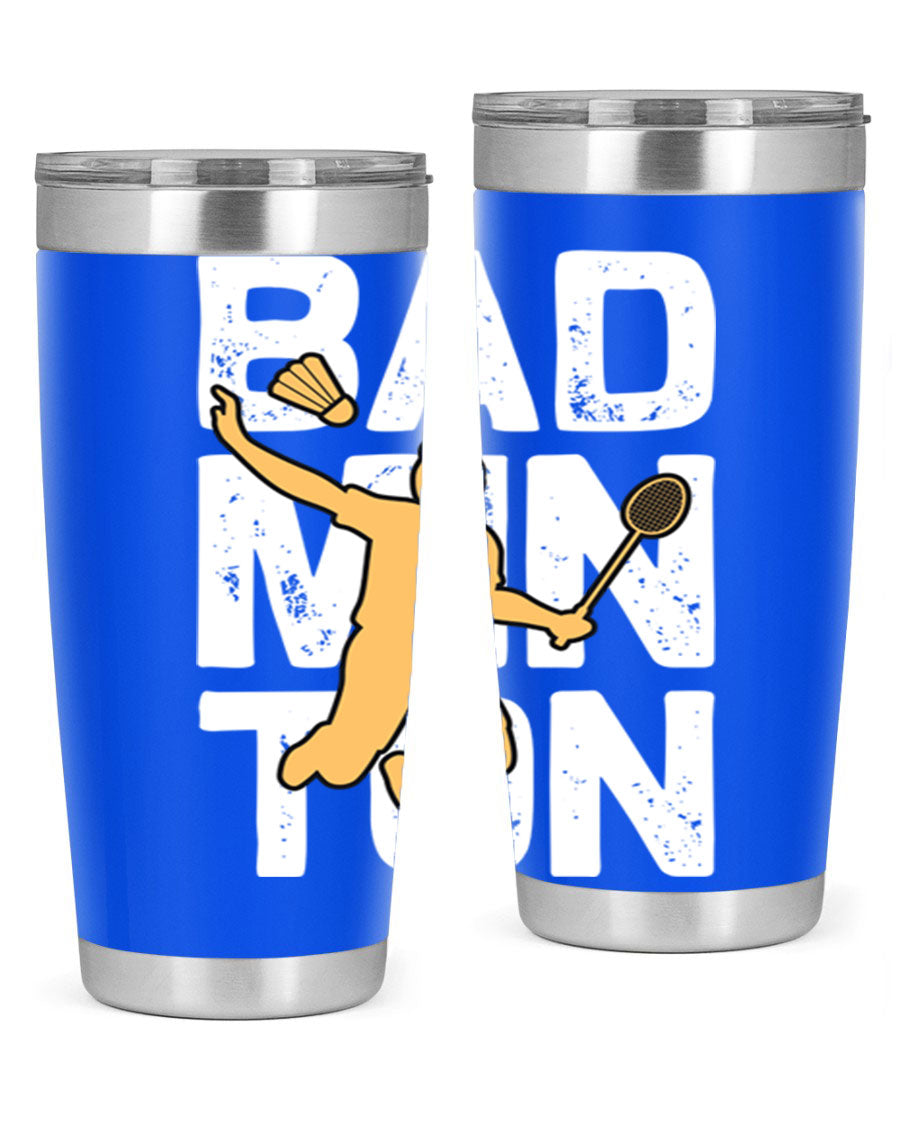 Bad 1452# 20oz stainless steel tumbler with copper lining and drink-thru lid, perfect for hot and cold beverages.