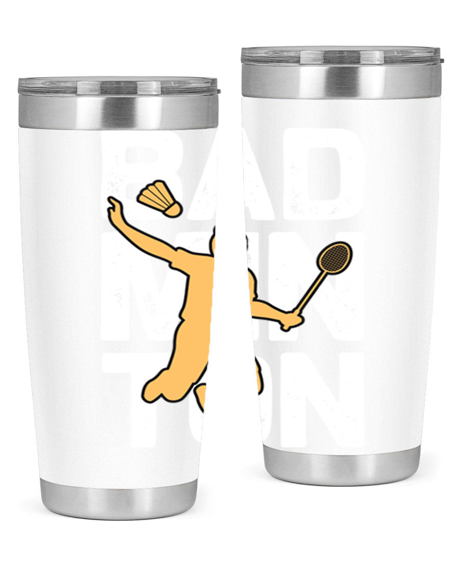 Bad 1452# 20oz stainless steel tumbler with copper lining and drink-thru lid, perfect for hot and cold beverages.
