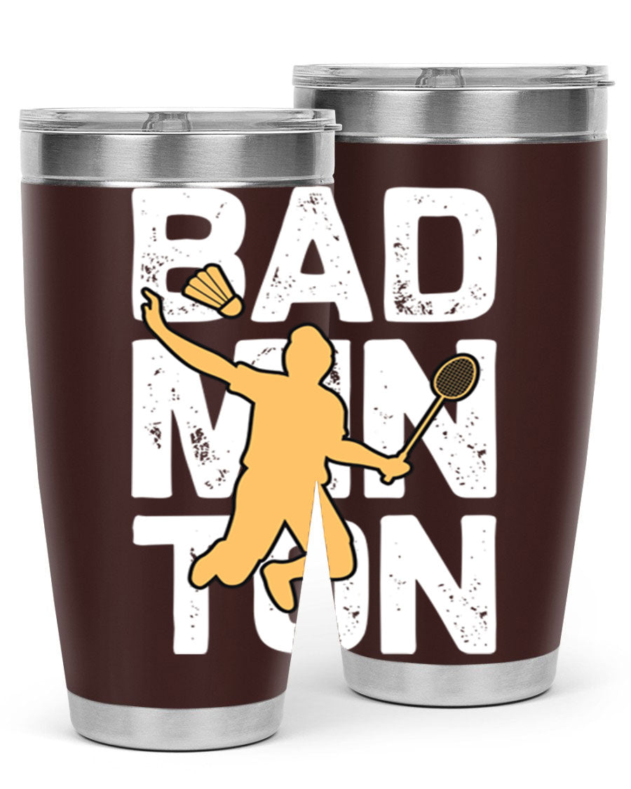 Bad 1452# 20oz stainless steel tumbler with copper lining and drink-thru lid, perfect for hot and cold beverages.