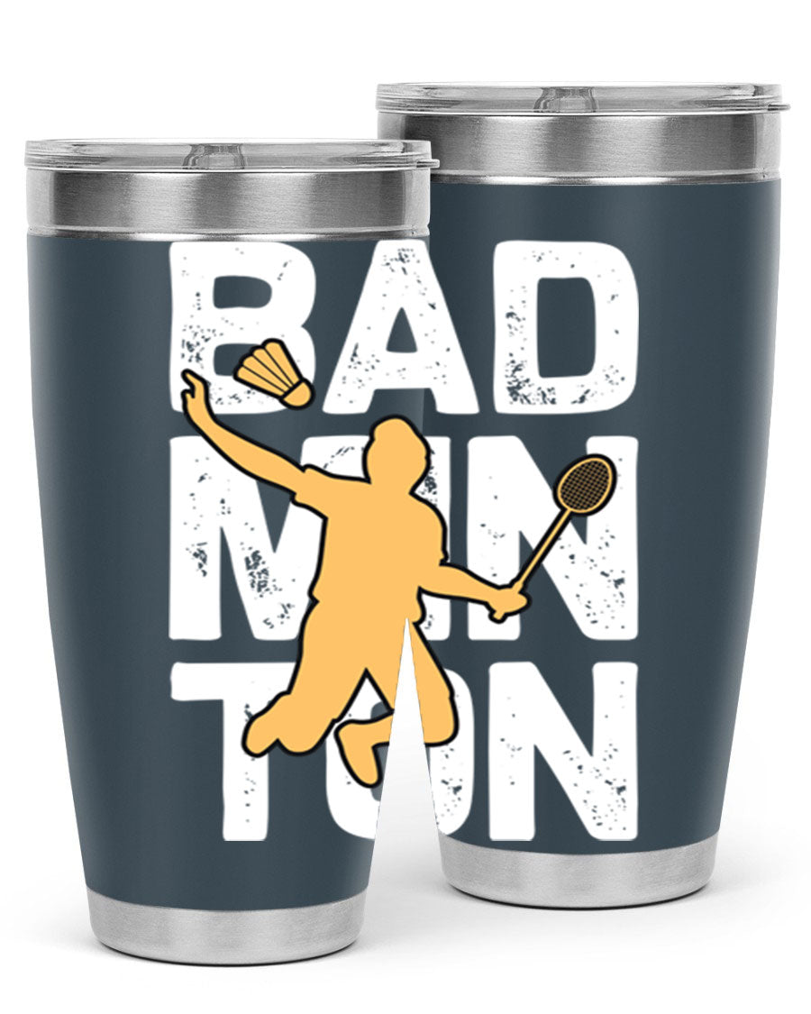 Bad 1452# 20oz stainless steel tumbler with copper lining and drink-thru lid, perfect for hot and cold beverages.