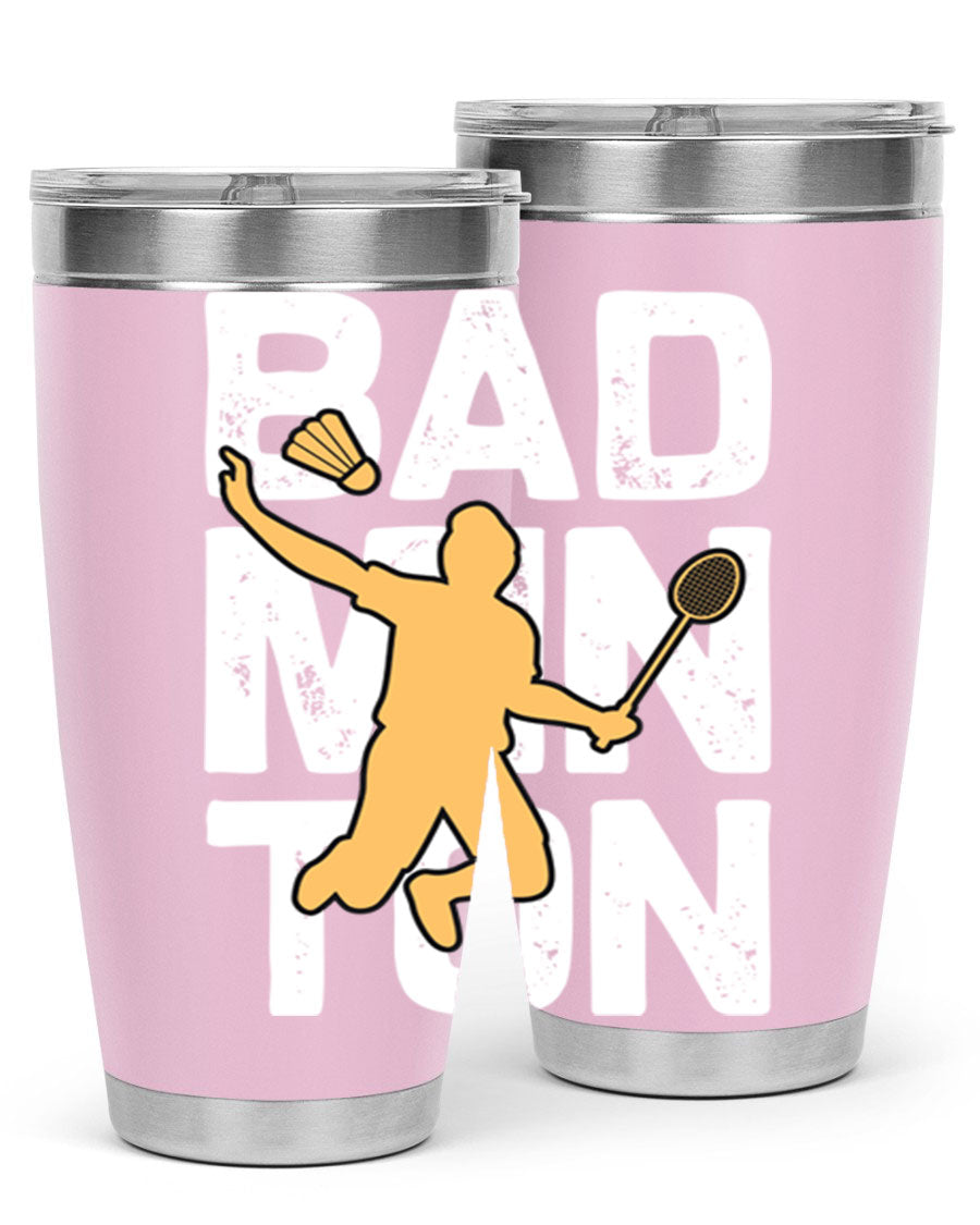 Bad 1452# 20oz stainless steel tumbler with copper lining and drink-thru lid, perfect for hot and cold beverages.