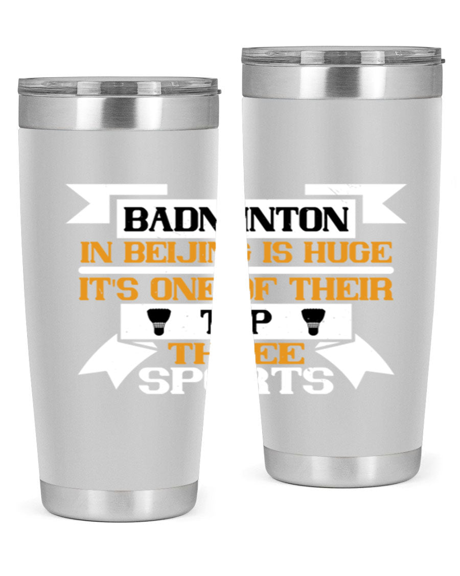 A stylish double wall vacuum stainless steel tumbler with a press-in lid, perfect for keeping beverages hot or cold, featuring a sleek design.