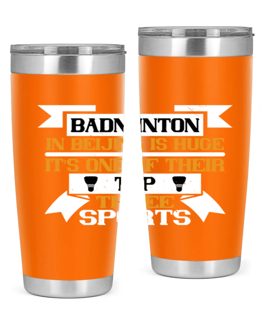 A stylish double wall vacuum stainless steel tumbler with a press-in lid, perfect for keeping beverages hot or cold, featuring a sleek design.