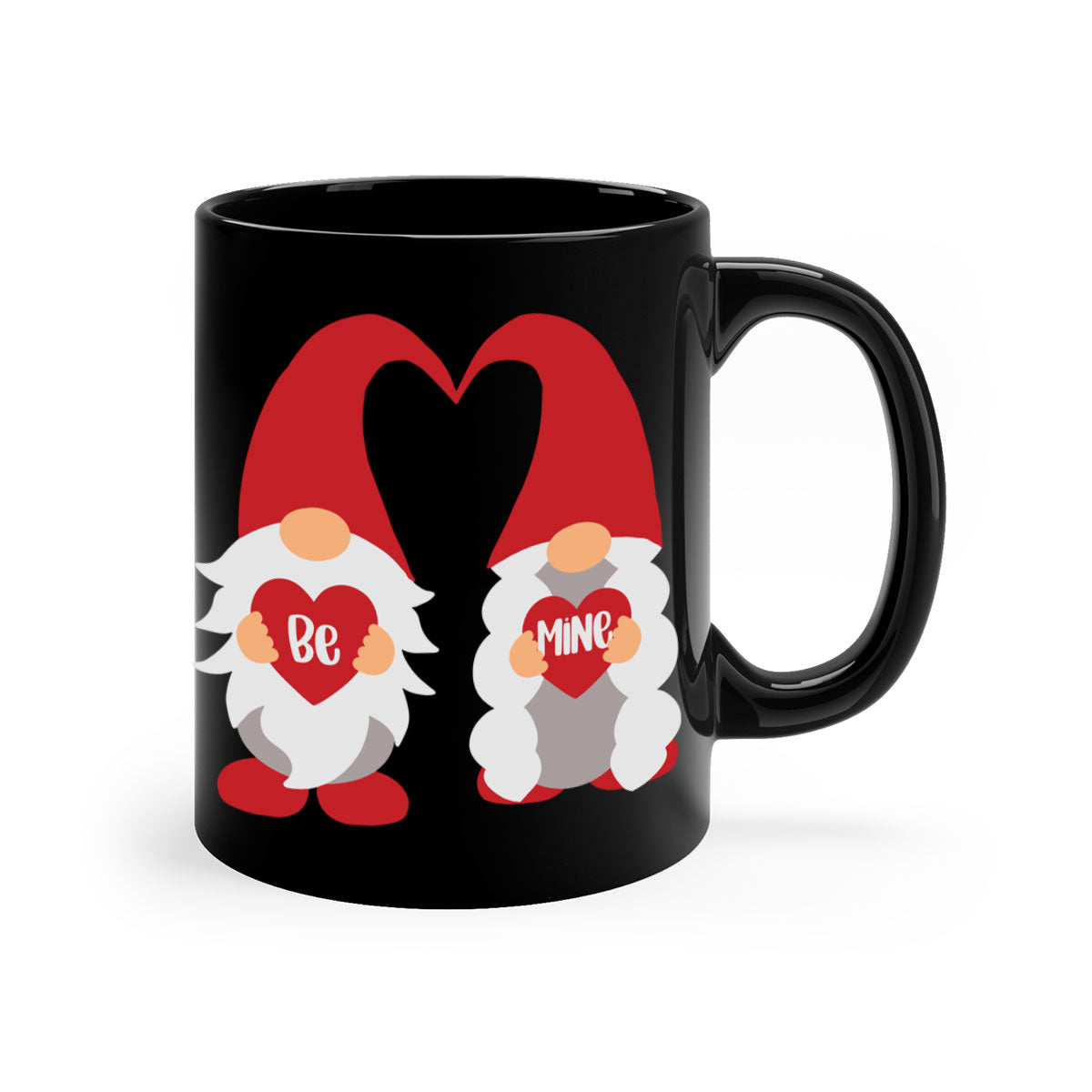 Be Mine 30# Mug featuring a two-tone design with a colored handle and glossy finish, available in multiple colors.