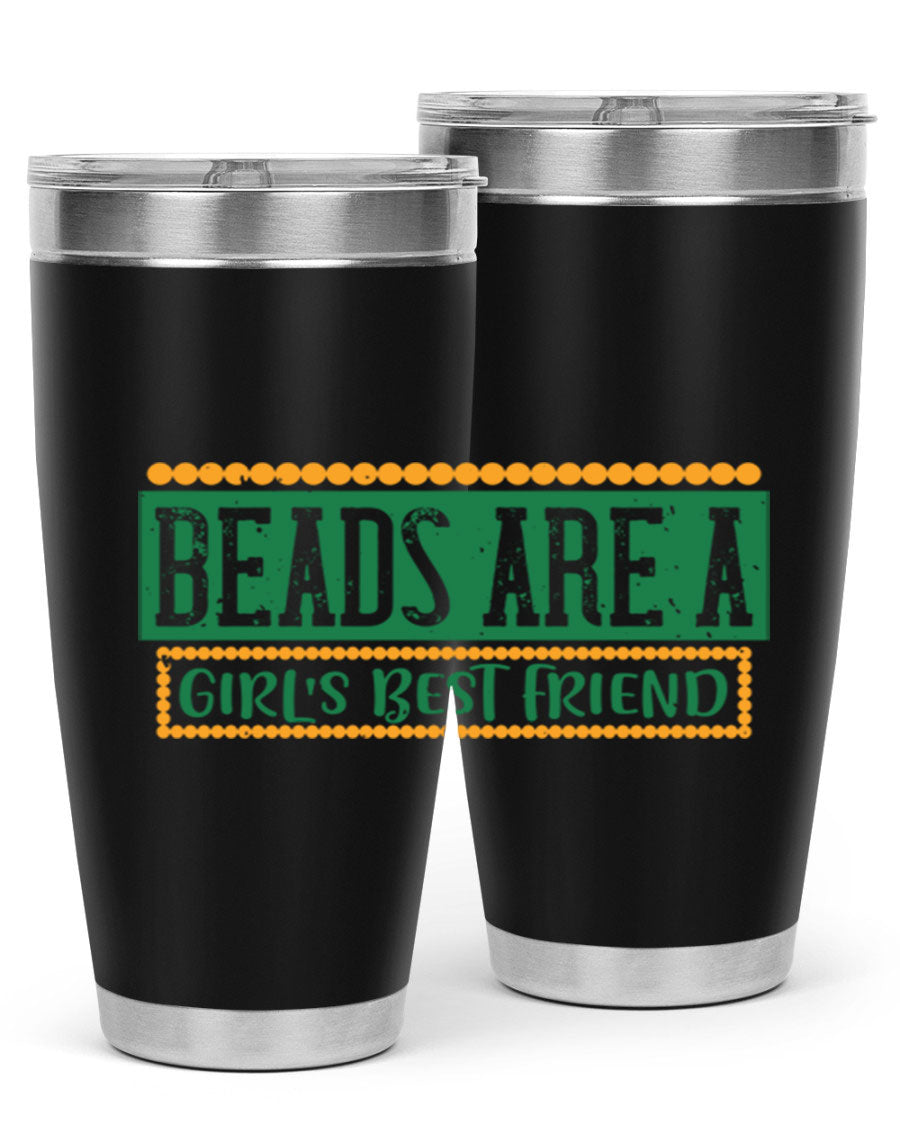 A vibrant 20oz stainless steel tumbler with a colorful design, featuring double wall vacuum insulation and a drink-thru lid, perfect for hot and cold beverages.