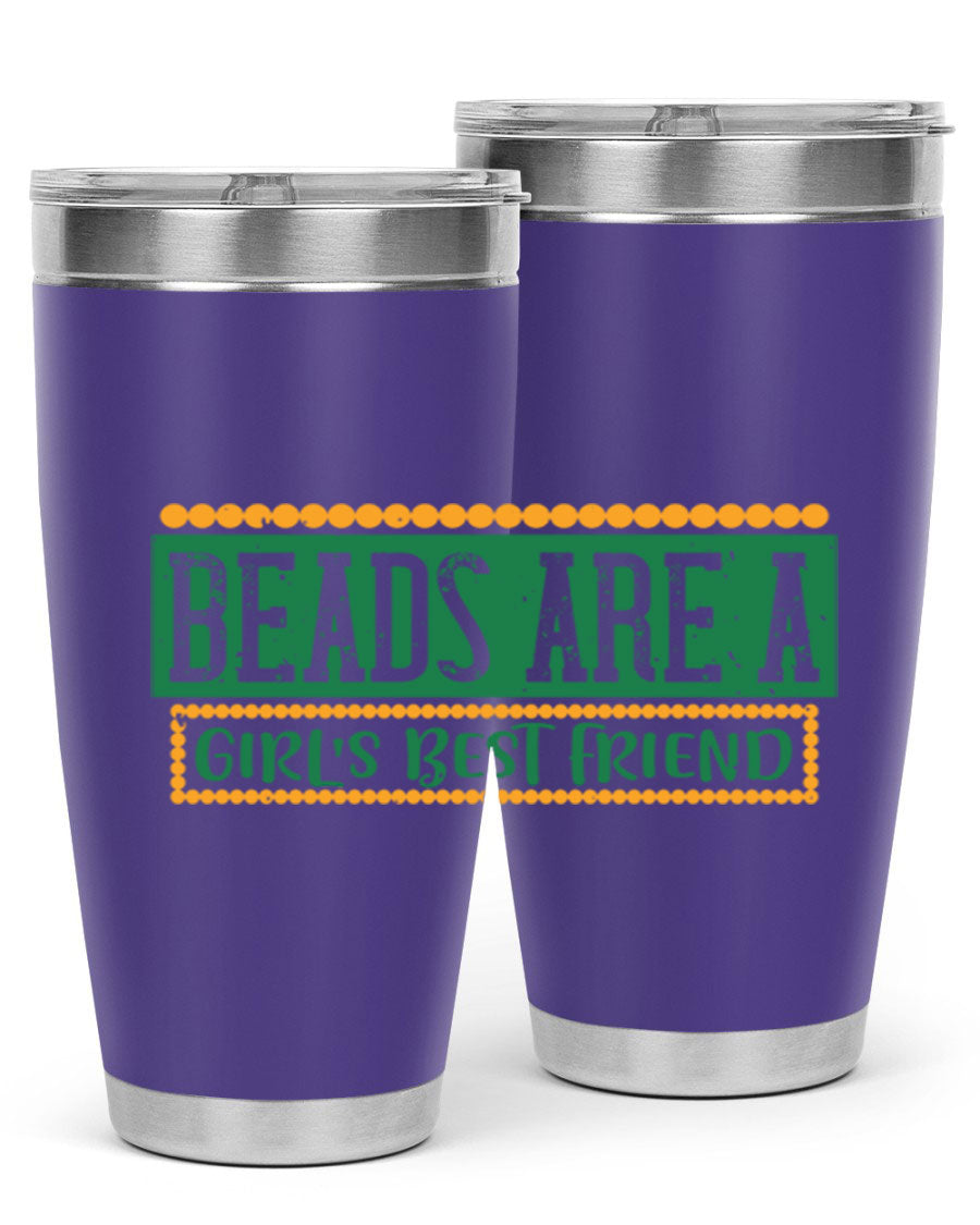A vibrant 20oz stainless steel tumbler with a colorful design, featuring double wall vacuum insulation and a drink-thru lid, perfect for hot and cold beverages.