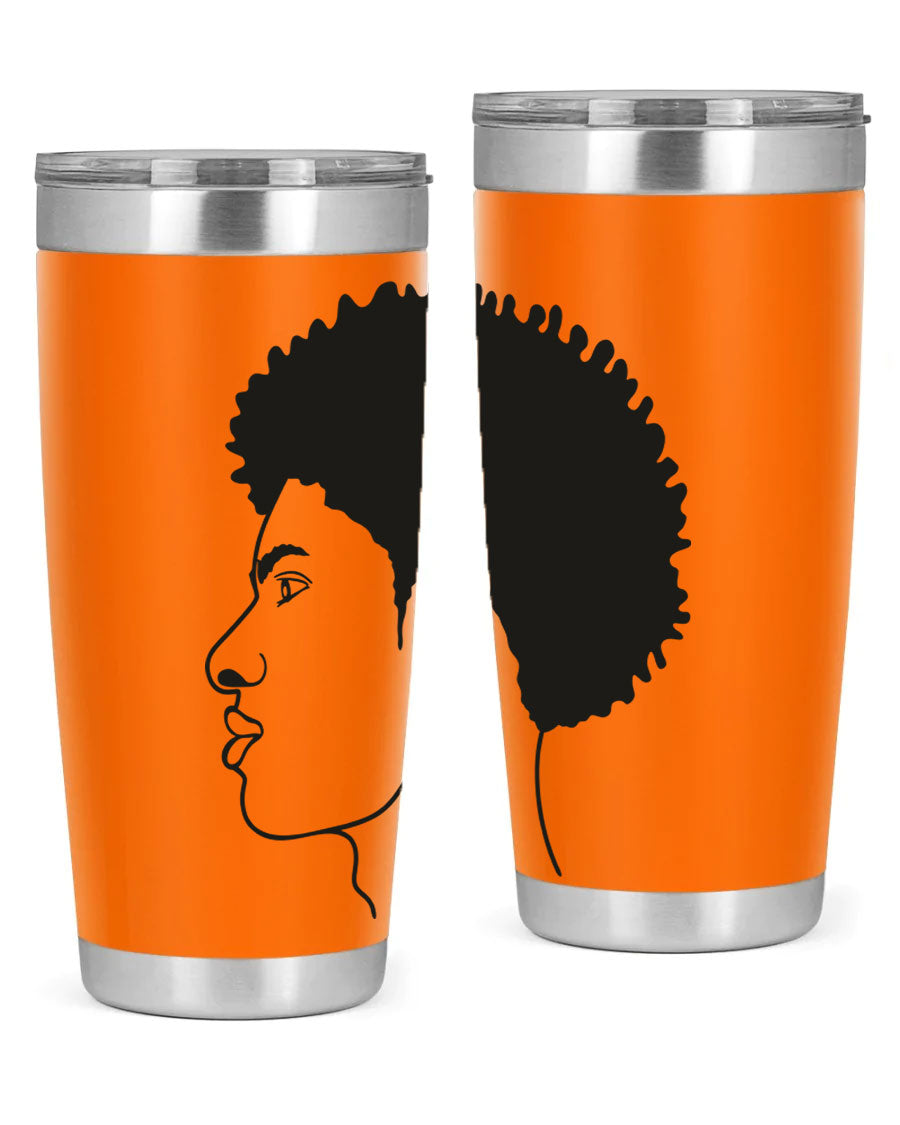 Beardman 58# black tumbler showcasing its sleek design and double wall vacuum insulation.