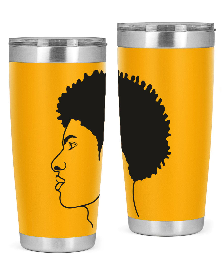 Beardman 58# black tumbler showcasing its sleek design and double wall vacuum insulation.