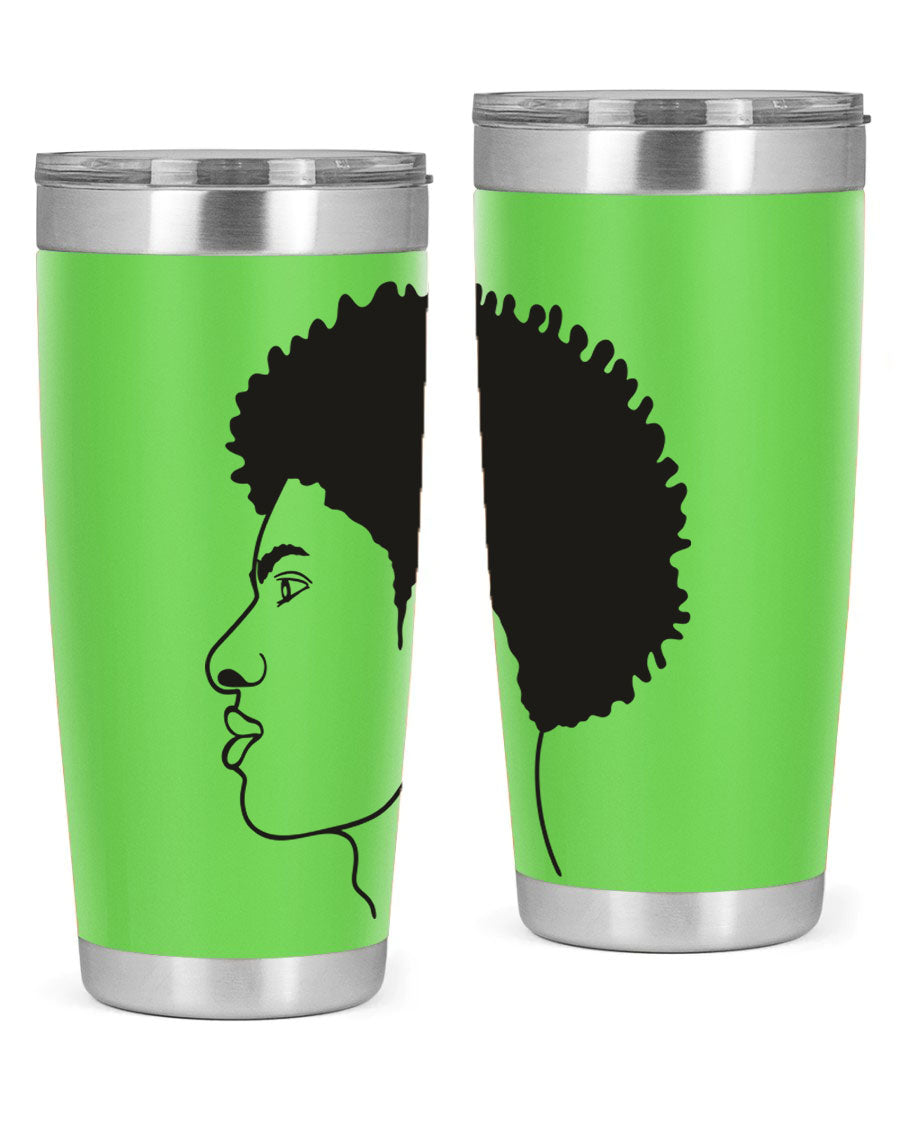 Beardman 58# black tumbler showcasing its sleek design and double wall vacuum insulation.