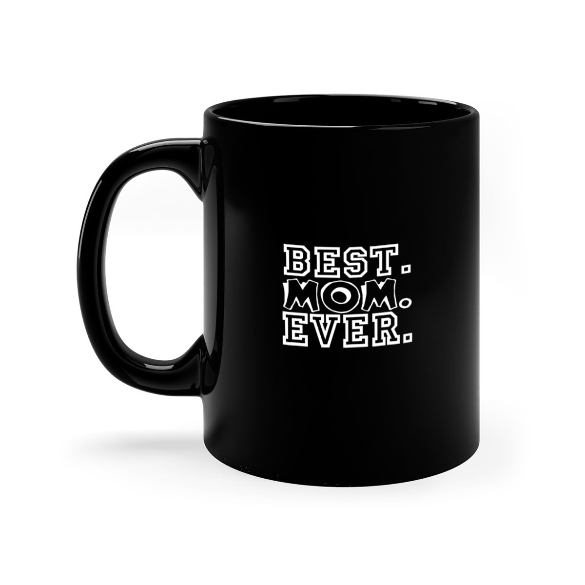 Best mom evera 272# Mug with colorful handle and glossy finish, available in two sizes.