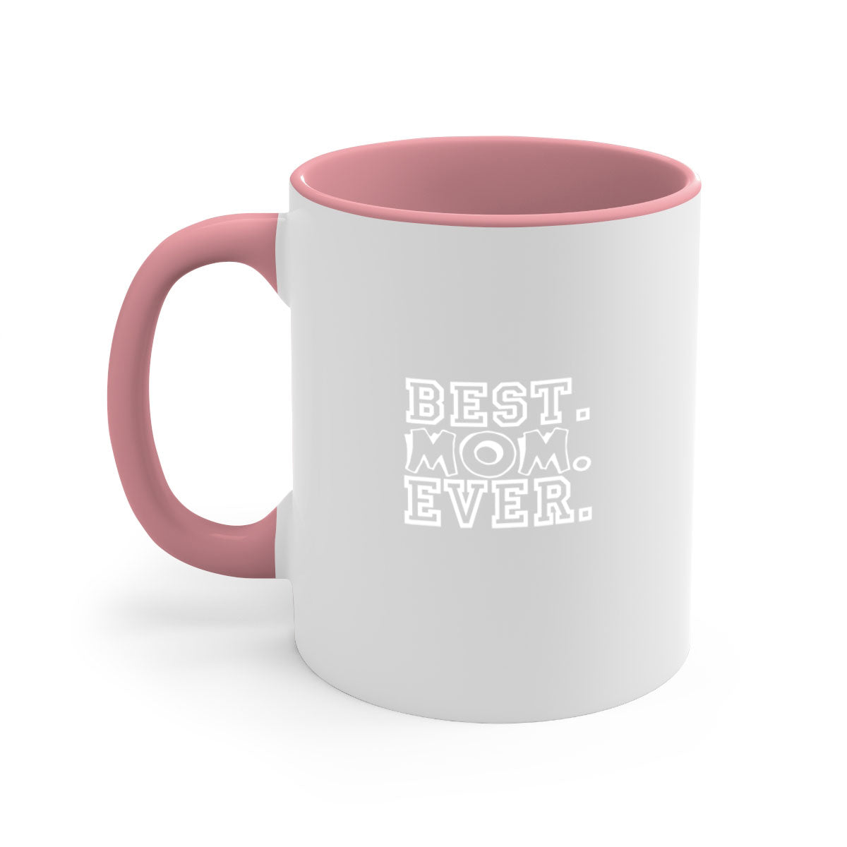 Best mom evera 272# Mug with colorful handle and glossy finish, available in two sizes.