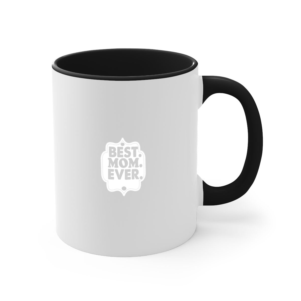 Best mom everi 273# Mug with colorful handle and glossy finish, available in multiple colors and sizes.