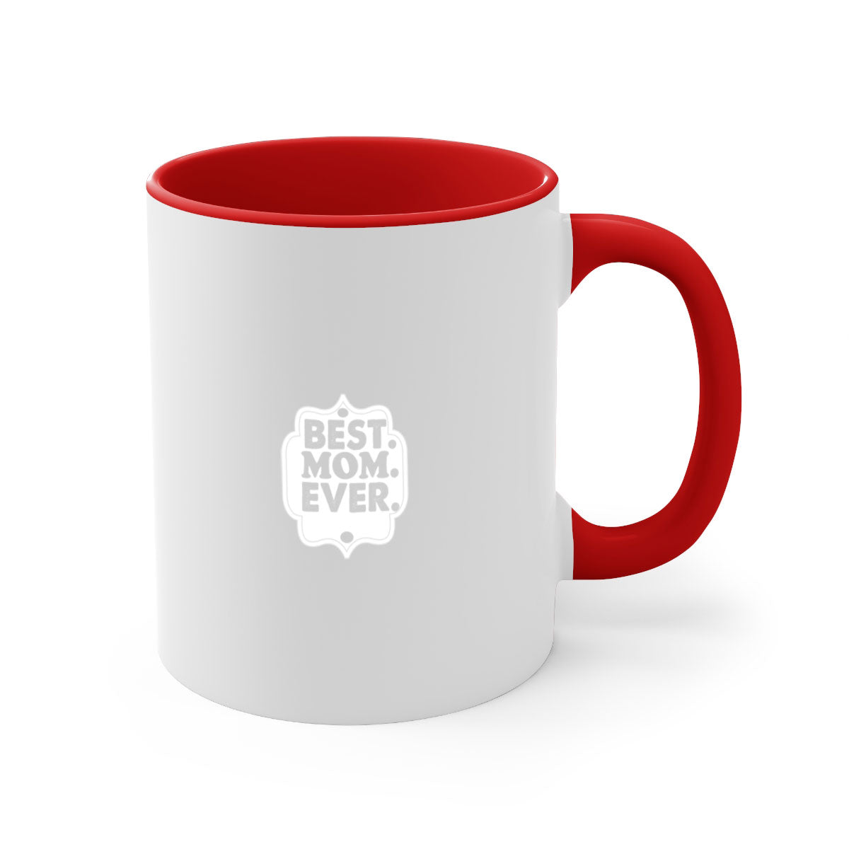 Best mom everi 273# Mug with colorful handle and glossy finish, available in multiple colors and sizes.