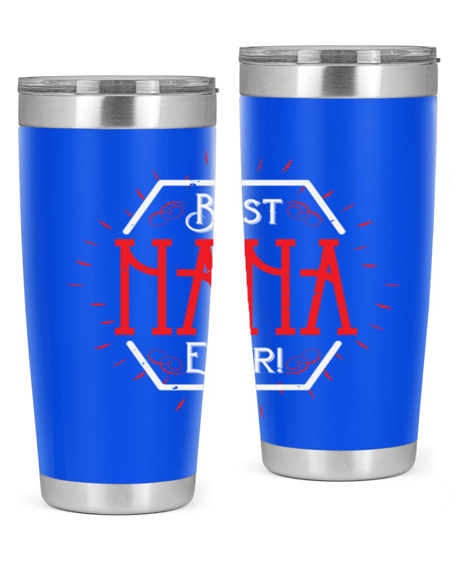 BEST NANA EVER 36# Tumbler featuring double wall vacuum stainless steel design, perfect for hot and cold beverages.