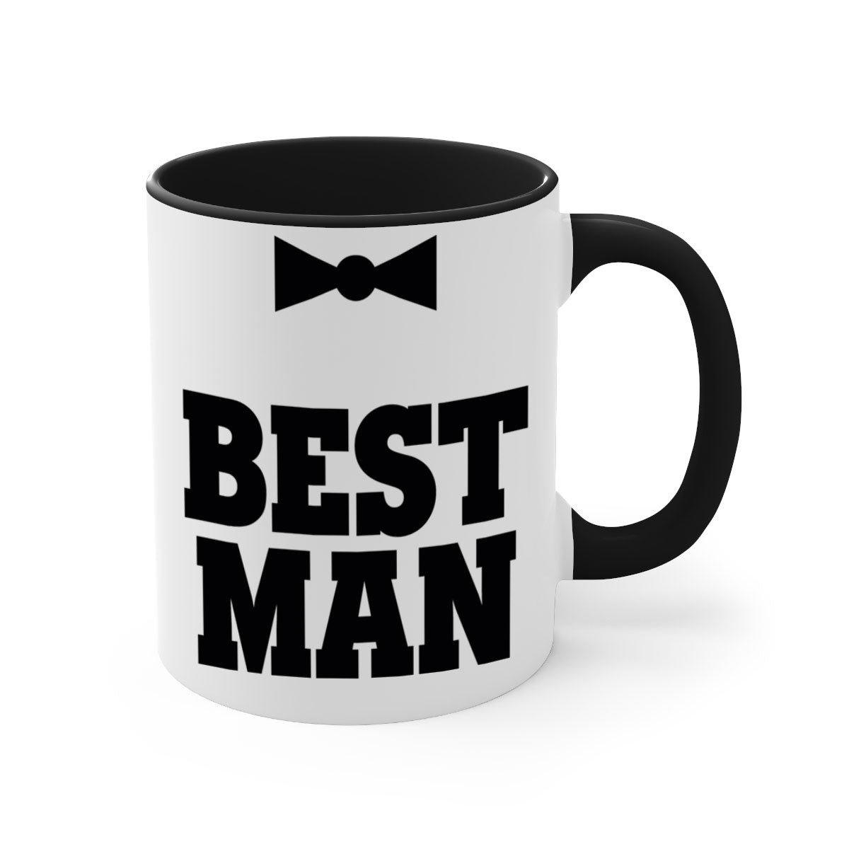 Bestman 6# Mug featuring a glossy finish, colored handle, and interior, available in five colors and two sizes.
