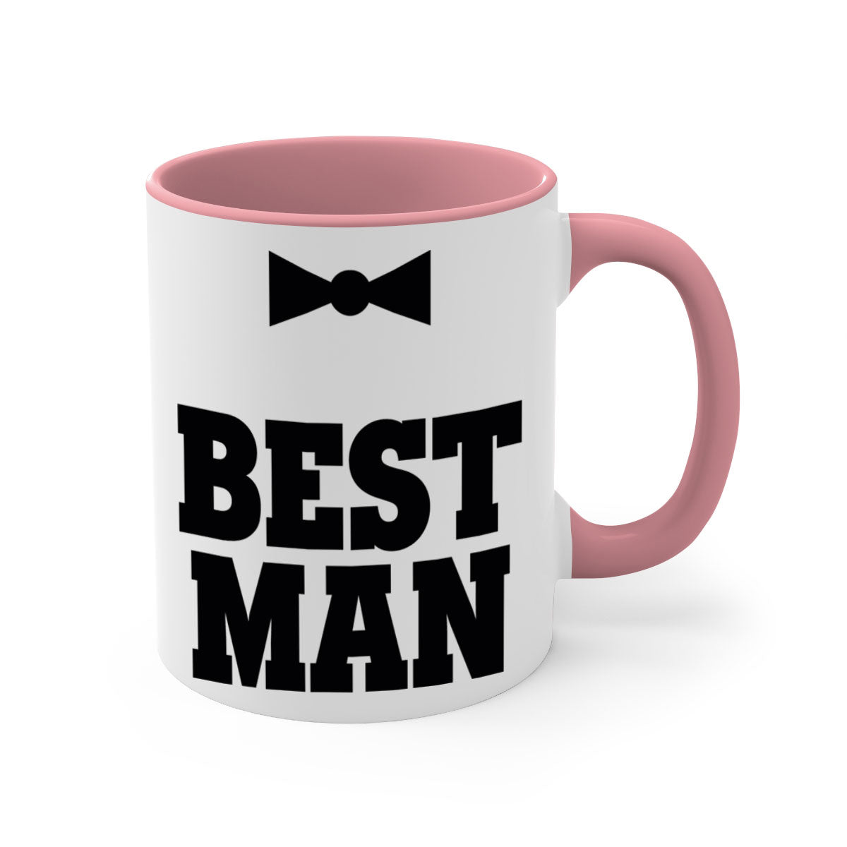 Bestman 6# Mug featuring a glossy finish, colored handle, and interior, available in five colors and two sizes.