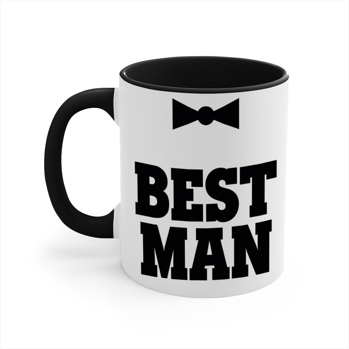 Bestman 6# Mug featuring a glossy finish, colored handle, and interior, available in five colors and two sizes.
