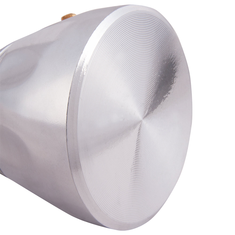 BiggCoffee Hes-3 Espressokocher in elegantem Design, ideal für die Zubereitung von Espresso.