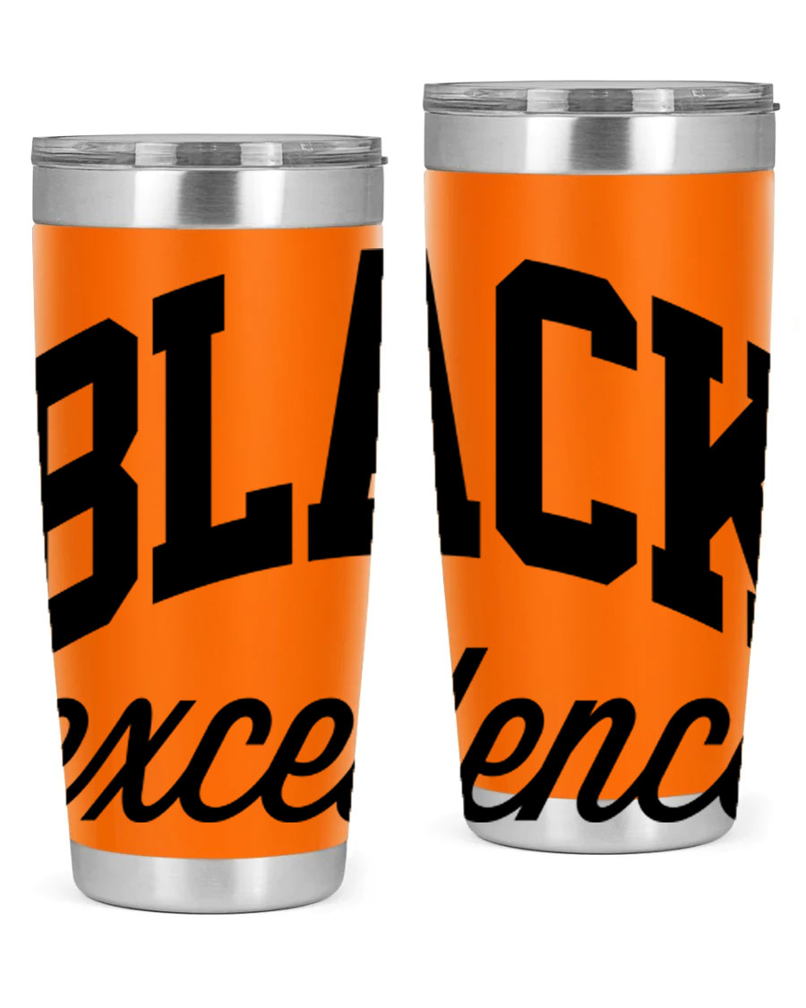 Black Excellence Cotton Tank featuring inspiring phrases, made from high-quality cotton, perfect for casual wear.