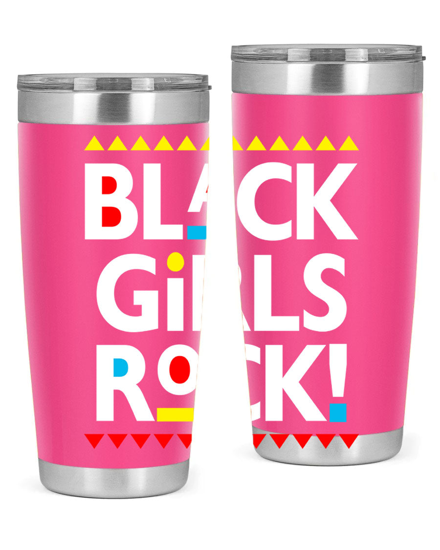 Black Girls Rock Cotton Tank featuring a bold empowering design, perfect for casual wear and workouts.