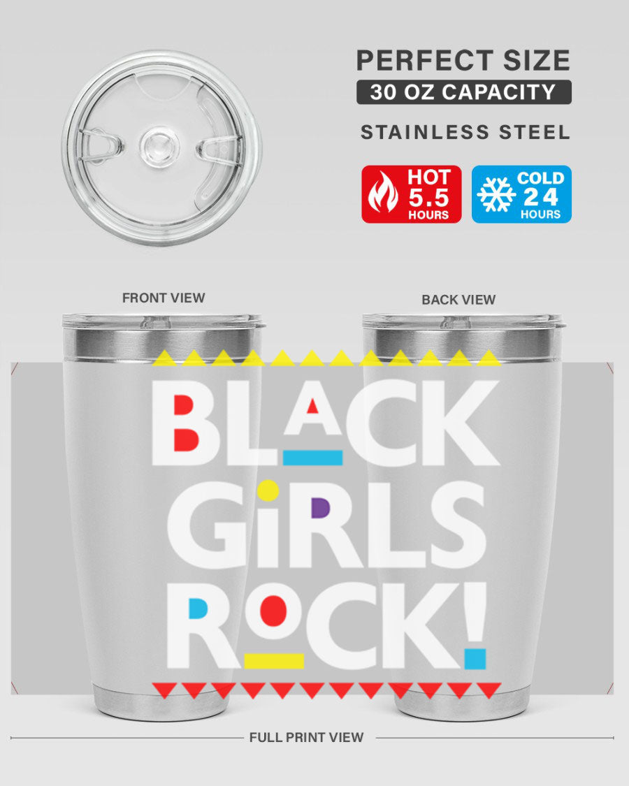 Black Girls Rock Cotton Tank featuring a bold empowering design, perfect for casual wear and workouts.