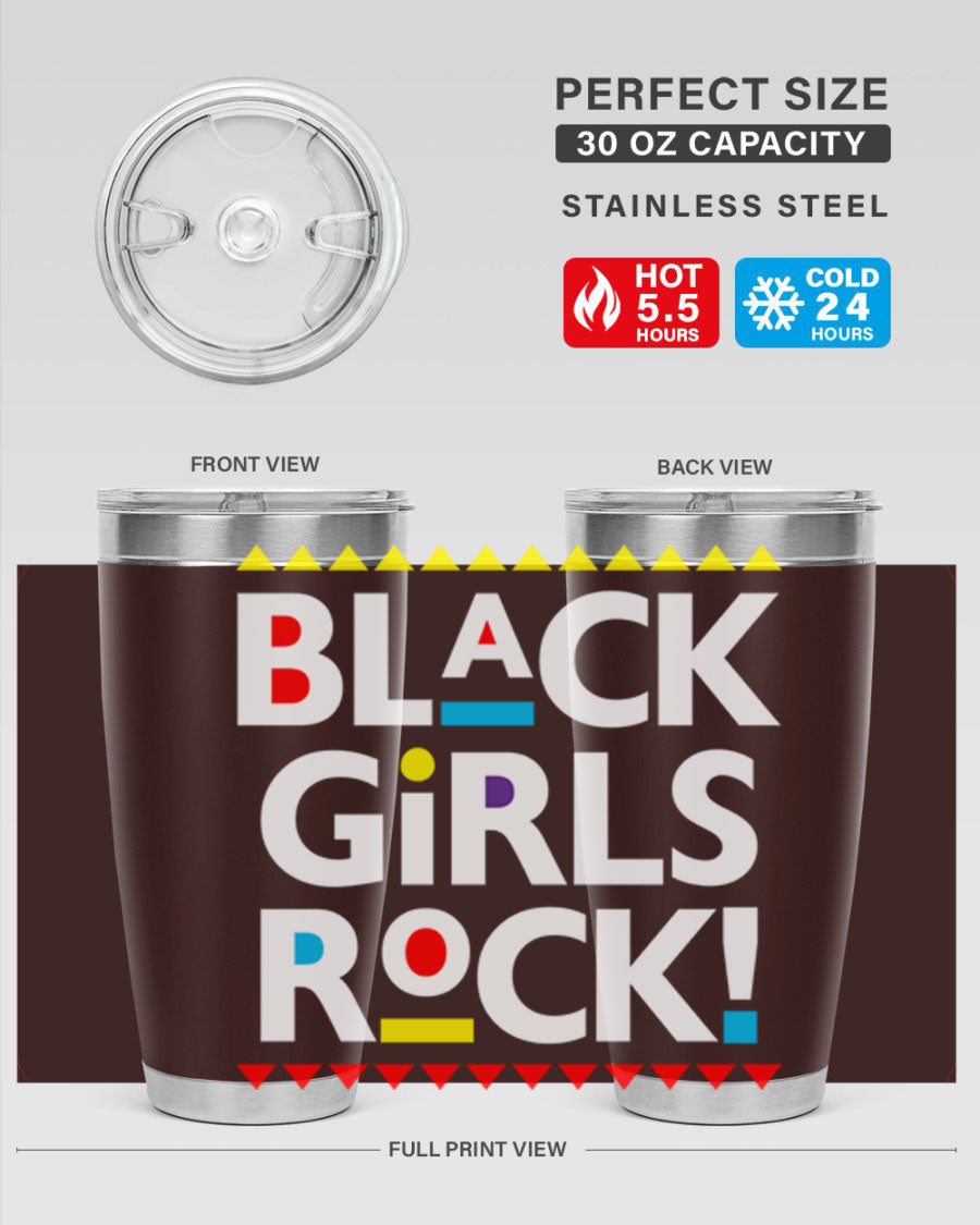 Black Girls Rock Cotton Tank featuring a bold empowering design, perfect for casual wear and workouts.