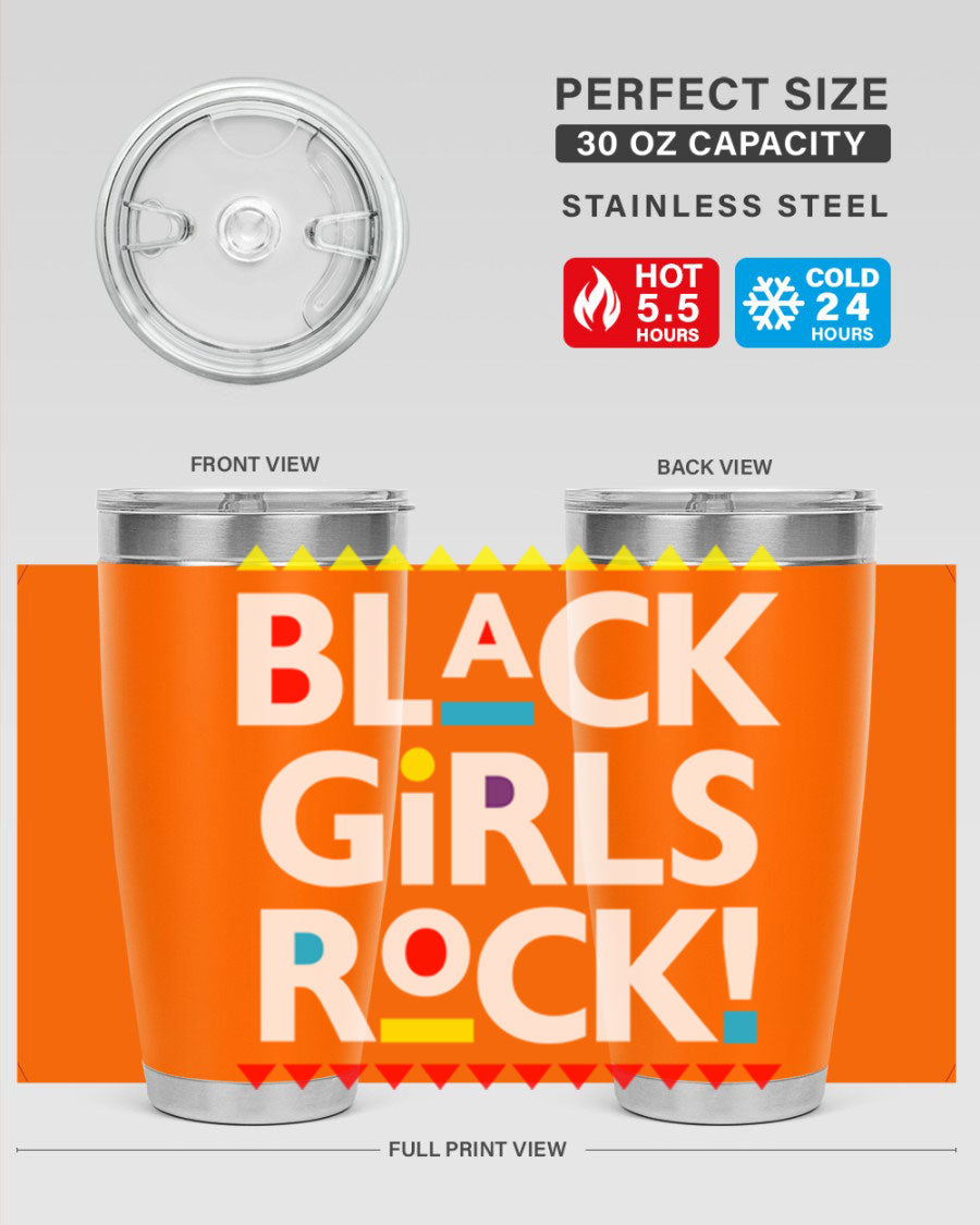 Black Girls Rock Cotton Tank featuring a bold empowering design, perfect for casual wear and workouts.