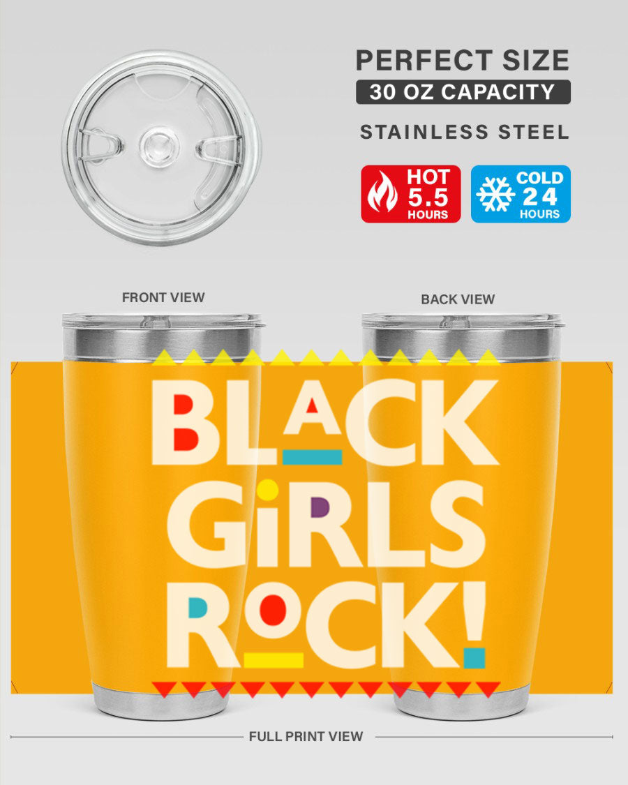 Black Girls Rock Cotton Tank featuring a bold empowering design, perfect for casual wear and workouts.